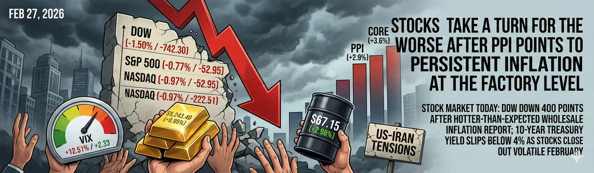 The February Fracture: Why War Fears and "Factory-Level" Inflation are Breaking the Market