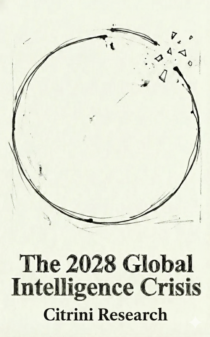 The Ghost GDP Trap: Why AI is Cannibalizing the Modern Economy