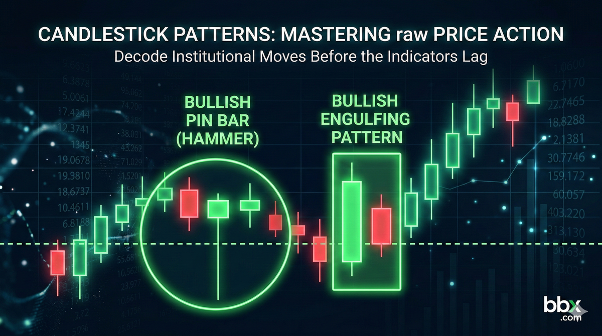What Are Candlestick Patterns? Mastering Price Action to Expose the Smart Money Playbook