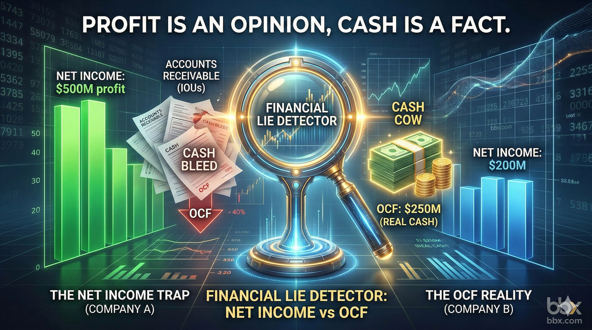 The "Lie Detector" of Earnings Reports: Why High Net Income Doesn't Mean a Great Company