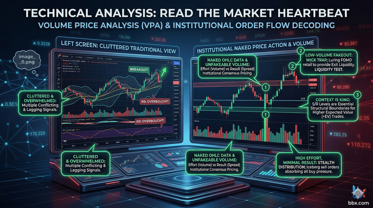 Exposing Liquidity Traps: Decoding Institutional Order Flow and Wyckoff Logic via Volume Price Analysis (VPA)