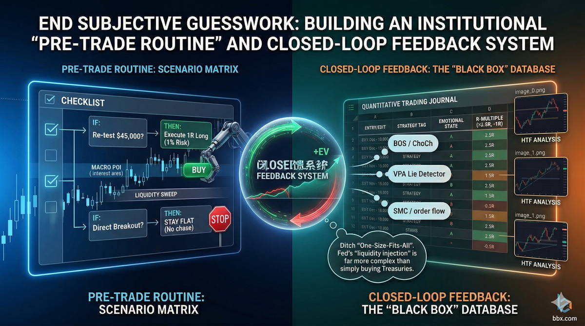 Building an Institutional "Pre-Trade Routine" and Closed-Loop Feedback System