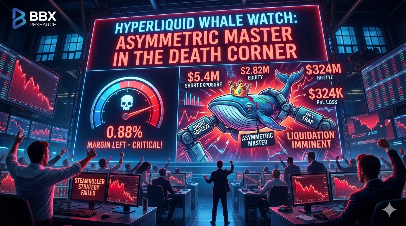 Whale Watch: "Asymmetric Master" in the Death Corner — The $5.4M HFT Short Squeeze Trap
