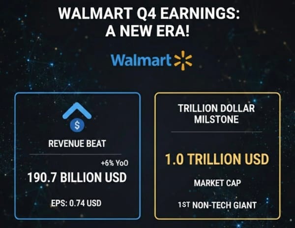 Beyond the $1 Trillion Milestone: Why Walmart’s Earnings Just Triggered a Global Liquidity Shift