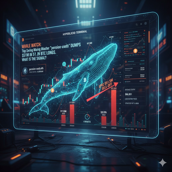 Whale Watch: Top Swing Master "pension-usdt.eth" Dumps $51M in BTC Longs — What is the Signal?