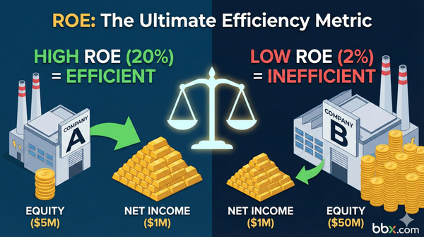 What is Return on Equity (ROE)? The Ultimate Measure of Corporate Efficiency